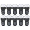 thumbnail image 1 of Lishi High Brightness White LED Signal Light - 10Pcs, AC/DC12V, Indicator Equipment Accessory, 1 of 20