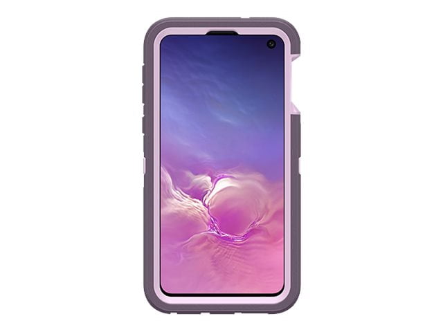 OtterBox Defender Series - Screenless Edition - back cover for cell phone - polycarbonate, synthetic rubber - purple nebula - for Samsung Galaxy S10e
