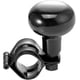 thumbnail image 1 of Volante de vehículo clásico negro de ajuste universal, asas eléctricas de calidad premium (negro 1), 1 of 5