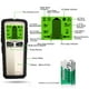 thumbnail image 4 of Buscador de pared, buscador de construcción digital profesional con pantalla LCD, buscador de pernos para detección de cable eléctrico Escáner de pared para cables de CA de madera y metal TUNC Sencillez, 4 of 5