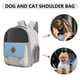 thumbnail image 4 of Pet Cat Backpack Oxford Fabric Cofre plegable para mascotas para mascotas al aire libre (azul cielo) Sywqhk Libre de BPA, 4 of 6