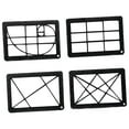 thumbnail image 3 of BELOVING 4Pcs View Find View Catcher with Chain Sturdy Proportion Ruler Compact Composition Viewfinder for Sketching Viewer Painting pp, 3 of 10