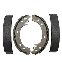 Detroit Axle - Rear Brake Shoes for 2002-2008 Toyota Corolla 2003 2004 2005 2006 2007 Brake Shoes Replacement