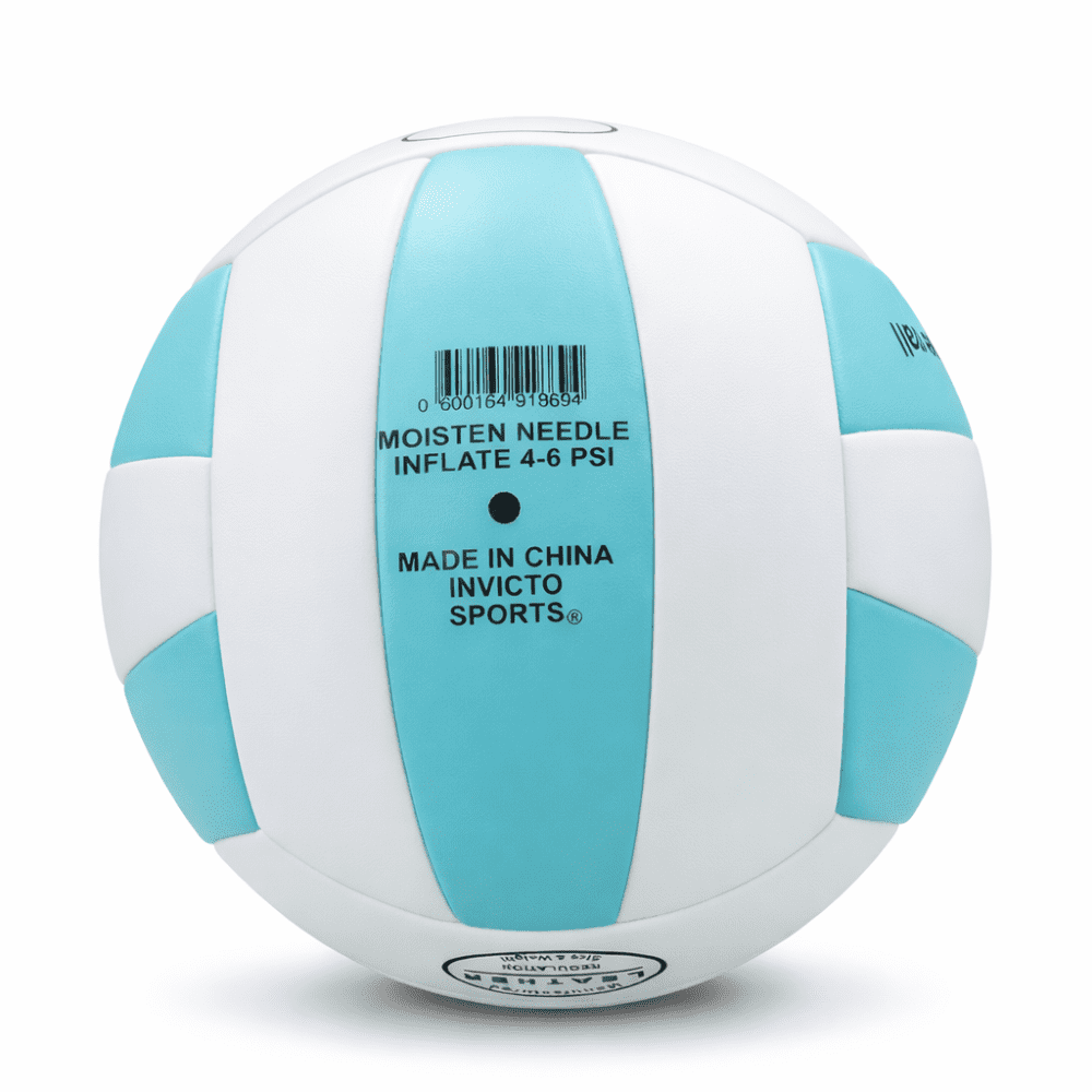 Invicto Official Size 5 Leather Volleyball – Indoor/Outdoor Match & Training Ball,  Regulation Weight, Unisex