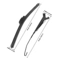 thumbnail image 2 of Nestingho 1Pack Front Wiper Arm Assembly with Semi-enclosed Design for Enhanced Safety on UTVs, 2 of 7