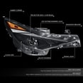 thumbnail image 5 of DNA Motoring For 2021-2022 Hyundai Elantra Passenger Right Side LED DRL Projector Headlight Lamp, 5 of 6