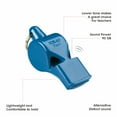 thumbnail image 2 of Fox 40 Pearl Pealess Safety Whistle 90 dB Blue 9702-0508, 2 of 2