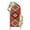 Red, variant on Arch Covers, Black White Beige Boho Arch Covers Stretchy Backdrop 5'x2.1', Western Geometric Aesthetic Spandex Fitted Round Top Chiara Arches Backdrop Cover for Wedding Party Birthday Banquet