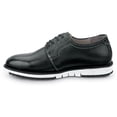 thumbnail image 3 of SR Max Beaufort, Men's, Black/White, Dress Style Soft Toe Slip Resistant Work Shoe. (14.0 M), 3 of 5