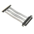 thumbnail image 1 of Câble Rehausseur PCI E 5.0, Câble Rehausseur 16X Compatible avec GPU WRX80 90E RTX4090 5090 RX8900 RX7900XTX 128 Go s Gen 5, Outil d'Extension de Carte Graphique GPU, Composants Internes pour Ordinateur, 1 of 7