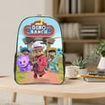 thumbnail image 4 of Dino Ranch-theme Clear Backpack Heavy Duty Transparent Bag See Through Bookbag for Work, Sport, College, Travel12.2“X16.9"(31X43cm), 4 of 6