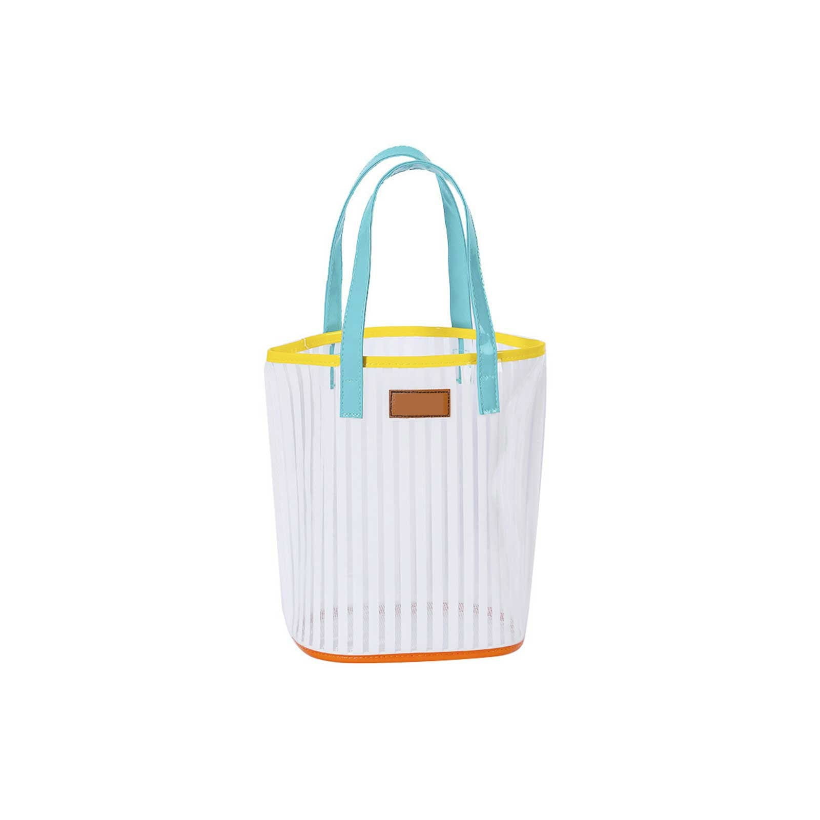 HSMQHJWE Makeup Bag for Purse Rose Tote Bag Makeup Clear Toiletry Bag