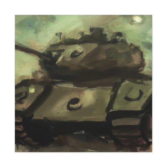 Turret In Turmoil - Canvas
