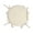 Beige, variant on Round Bar Stool Cushions with Ties, Waterproof and Fade Resistant Chair Cushion Pads with Non-Slip Ties,for Dining Room Patio,15"