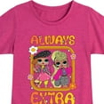 thumbnail image 3 of LOL OMG! Fashion Dolls - Always Extra - Toddler & Youth Girls Short Sleeve Graphic T-Shirt, 3 of 5