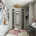thumbnail image 3 of Otomana TOV Furniture Melody Blush con borlas de terciopelo, 3 of 7