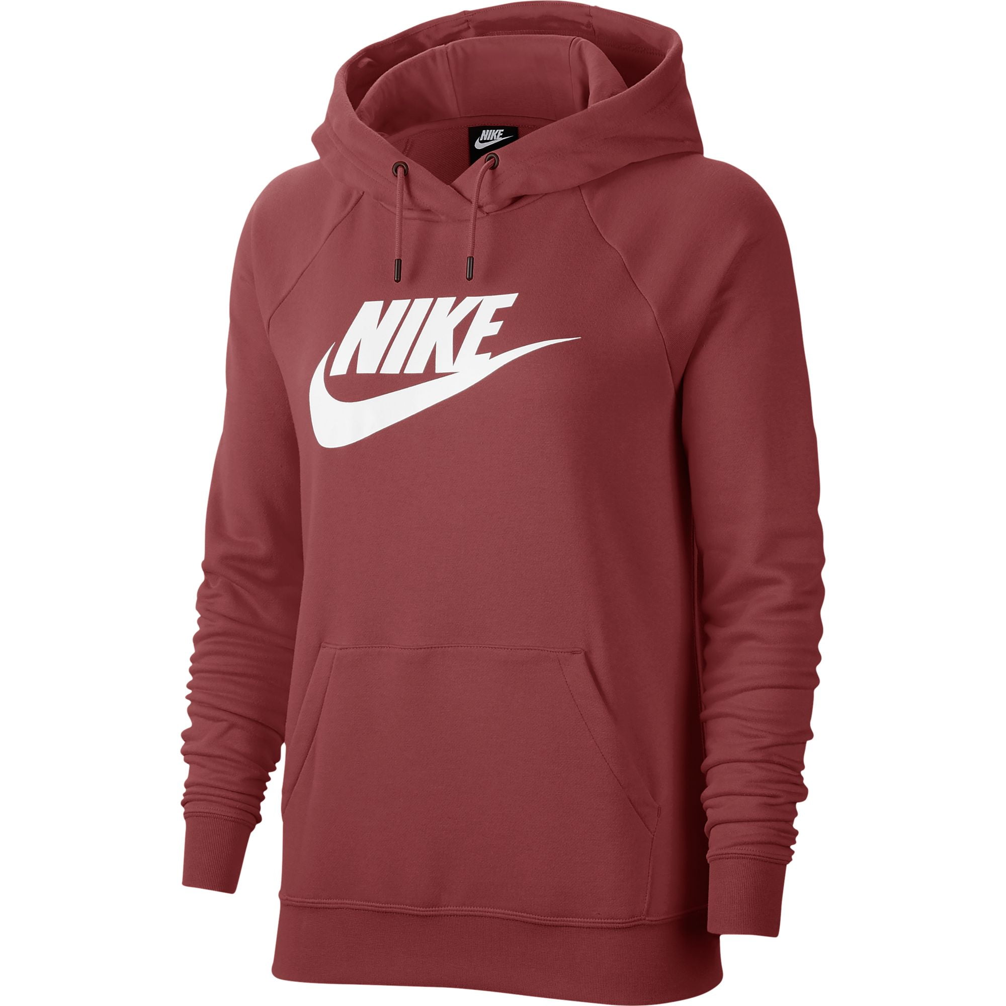 nike women's sportswear essential fleece hoodie