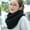 Black, variant on Sunjoy Tech Fashion Women Thick Knitted Winter Warm Infinity Scarf Fall Winter Warm Fall Winter Warm
