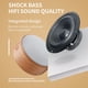 thumbnail image 2 of Altavoz Bluetooth portátil, altavoz inalámbrico retro de grano de madera, mini subwoofer TWS, micrófono incorporado, llamada manos libres HD/mensaje de voz/disco U/tarjeta TF/AUX, 2 of 5