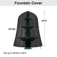 thumbnail image 2 of Weather Resistant Fountain Cover 36X42 Inch Waterproof Bird Bath Protection, 2 of 5