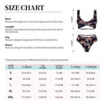 thumbnail image 6 of Daiia Leopard Print Women's Bikini Set Two Piece Swimsuit High Waisted Bikini Adjustable Straps Bikini Perfect for Beach, Pool, and Summer Vacation-Large, 6 of 9