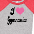 thumbnail image 4 of Inktastic I Love Gymnastics Girls Baby Bodysuit, 4 of 5