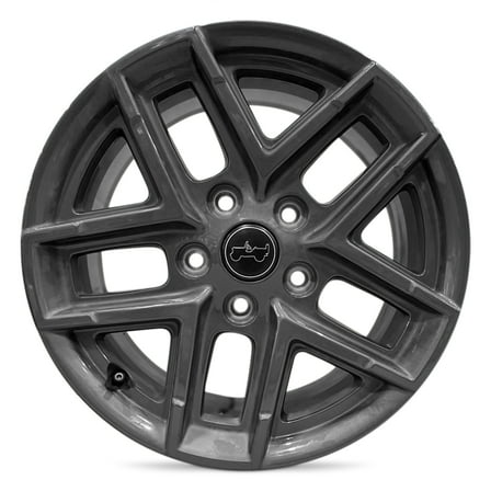For 2024-2025 Jeep Wrangler 17 Inch Painted Charcoal Alloy - New Take-Off Rim - Road Ready Car Wheel