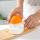 thumbnail image 4 of Extractor de jugo manual, exprimidor de limón de plástico para frutas domésticas, exprimidor de naranja, 10 Uds., 4 of 7