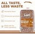 thumbnail image 4 of Lewis Bake Shop Whole Wheat Half Loaf Bread, 1/2 Loaf, 12 oz, 4 of 18
