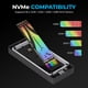 thumbnail image 5 of Carcasa SSD SABRENT Rocket RGB USB C de 20 Gbps M.2 Sata/NVMe, 5 of 6