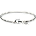 thumbnail image 2 of Sterling Silver Reflections Lobster Clasp Bead Bracelet (8.5 X 3) Made In Thailand qrs984-8.5, 2 of 5