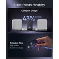 thumbnail image 3 of Cargador Baseus USB C de 100 W con 3 puertos para MacBook Pro/Air, iPad, 3 of 8
