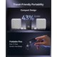 thumbnail image 3 of Cargador Baseus USB C de 100 W con 3 puertos para MacBook Pro/Air, iPad, 3 of 8