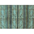 thumbnail image 1 of Ahgly Company Indoor Rectangle Abstract Light Blue Modern Area Rugs, 4' x 6', 1 of 4