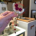 thumbnail image 4 of 1 Pcs Épingle à Cheveux Rose à Perles avec Pompon Pince à Cheveux Femme Griffe Accessoires pour Cheveux Couvre-Chef, 4 of 5