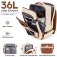 thumbnail image 6 of UKEIN Carry On Luggage 20 Inch Hardside Suitcase with YKK Zippers TSA Lock and Spinner Wheels Luggage Sets with Travel Backpack 3 Packing Cubes for Men Women, 6 of 9