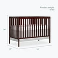 thumbnail image 2 of Dream On Me Synergy 5-in-1 Convertible Crib in Cherry, Greenguard Gold Certified, 2 of 10