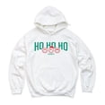 thumbnail image 5 of S.W.Smiley Varsity Ho Ho Ho - Womens Hoodie, 5 of 5