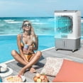 thumbnail image 5 of Ktaxon Portable Air Cooler, 2900CFM Evaporative Swamp Cooler with 15.8Gal/60L Water Tank, Cooling Fan with Oscillating, 3 Speeds, 12H Timer, 4 Ice Box, Indoor or Outdoor, 5 of 10