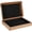 Black, variant on Laptop Shipping Box Secure Mailer Box Kraft Mailing Boxes with Protection Foam Without Available Space for Chargers or Cords, Fits Most Laptop Screen Sizes