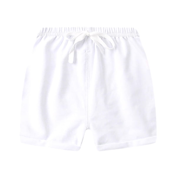 Baby Boy Shorts Set Summer Solid Casual Sports Shorts con Cordón para Niños Baby Girl Shorts