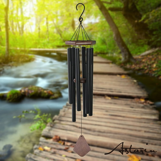 Wind Chimes Large Outdoor Astarin 36" Tuned Wind Chimes Amazing Grace