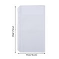 thumbnail image 3 of justharion 10 Pieces Zipper Pouch Container Convenient PVC Documents Pouches Document Holding Bag Storage Containers for Home Office School A6, 3 of 5