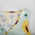 thumbnail image 4 of Vestido HUOGUO Fashion para mujer, casual, con cuello en V, estampados de verano, 4 of 5