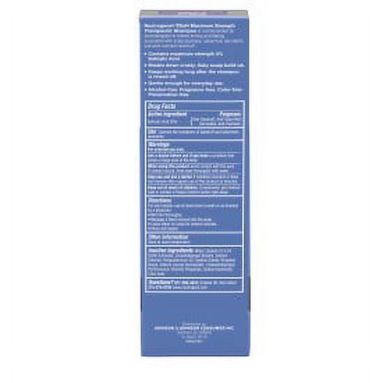 Neutrogena T/Sal Therapeutic Maximum Strength Shampoo, 4.5 oz (Pack of 2)