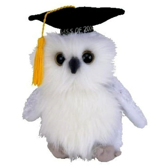 Ty Beanie Baby: Class of 2004 the Graduation Owl | Stuffed Animal | MWMT