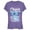 Purple, variant on Junior's Lilo & Stitch Ohana Means Family  Graphic Tee Purple Large