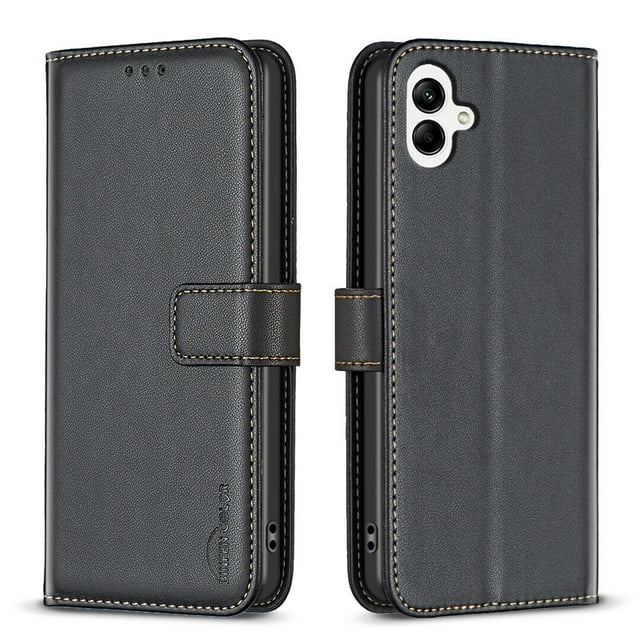 Compatible with Samsung Galaxy A05 Wallet Case with Card Slots Magnetic Closure Flip Folio Cover