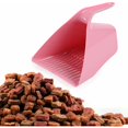 thumbnail image 4 of Thick Plastic Cat Litter Scoop Cat Poop Cleaning Tool Striped Funnel Cat Poop Shovel（Blue）, 4 of 5