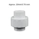 thumbnail image 4 of Speravity Conector de unión de tubería de PVC para pecera de acuario, interfaz roscada de riego de repuesto, conectores iguales de agua Type3 NO3, 4 of 6